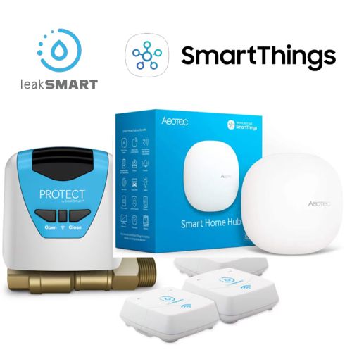 LeakSmart with SmartThings Hub