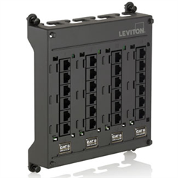 476TM-624 - Leviton Twist and Mount Patch Panel 24 Port CAT6 cat6 rj45 rj11 wiring diagram 