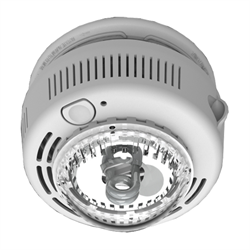 7010BLSA - BRK 120V Hardwired Photoelectric Smoke Alarm With Strobe For ...